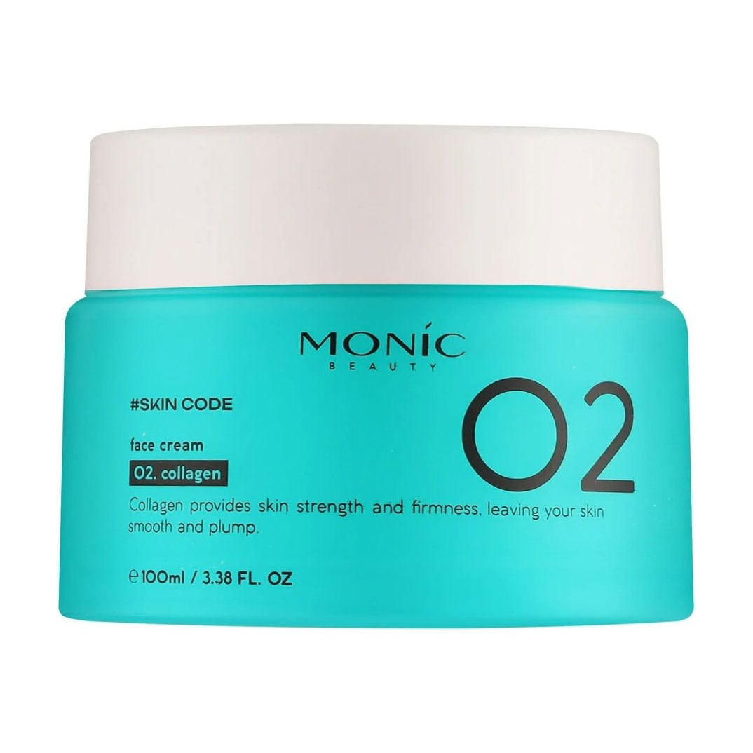 Крем для обличчя Monic Beauty Skin Code 02 Collagen Face Cream проти зморщок, 100 мл